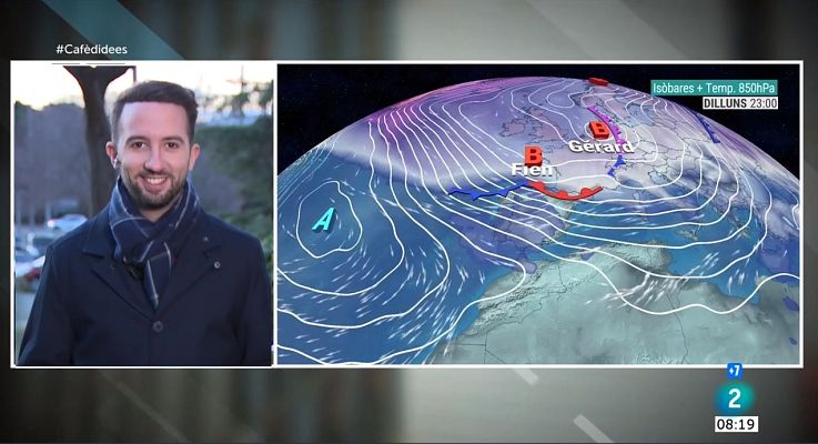 El temps - La setmana dels barbuts comença amb fred, neu i vent