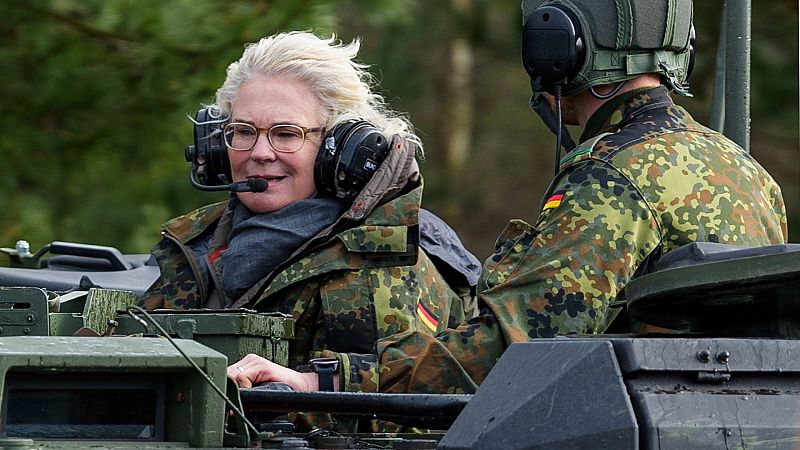 Dimite la ministra de Defensa alemana, Christine Lambrecht - Ver ahora
