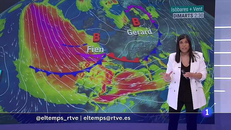 El Temps (16/01/2023) - El primer temporal de vent, neu i fred de l'hivern