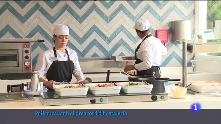 Informatiu Balear - Polèmica amb el preacord d'hostaleria