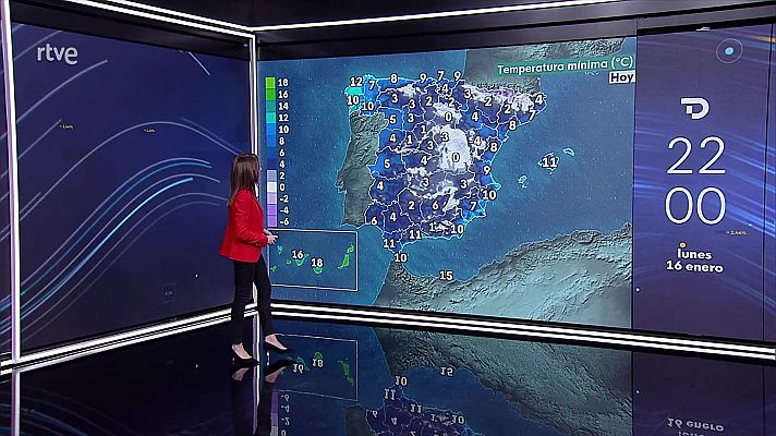 Notable descenso de las temperaturas máximas en Pirineos y el sureste peninsular