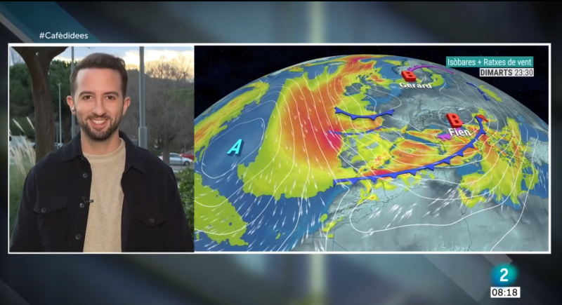 El Temps -  El temporal de vent, neu i onatge s'intensifica 