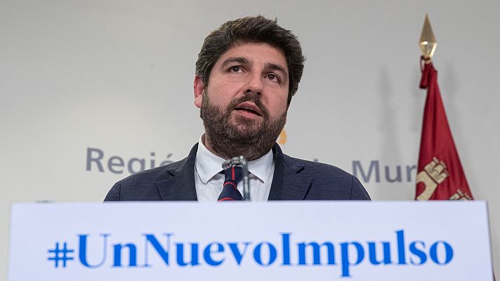 López Miras acusa al Gobierno de "sobreactuar" tras anunciar un nuevo requerimiento a Castilla y León