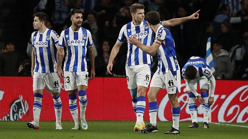 La Real Sociedad mide su euforia  ante el Mallorca y el Sevilla busca una alegría ante el Alavés - ver vídeo