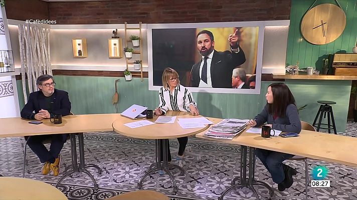 Cafè d'idees - Ignacio Garriga, Franc Cortada i Sílvia Aldavert