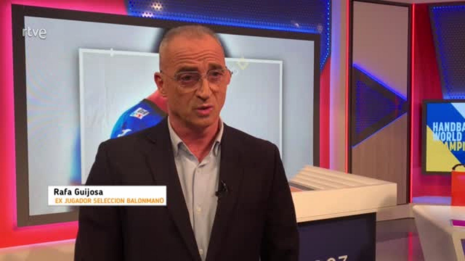 Entrevista de RTVE a Rafa Guijosa, ex jugador de la selección española
