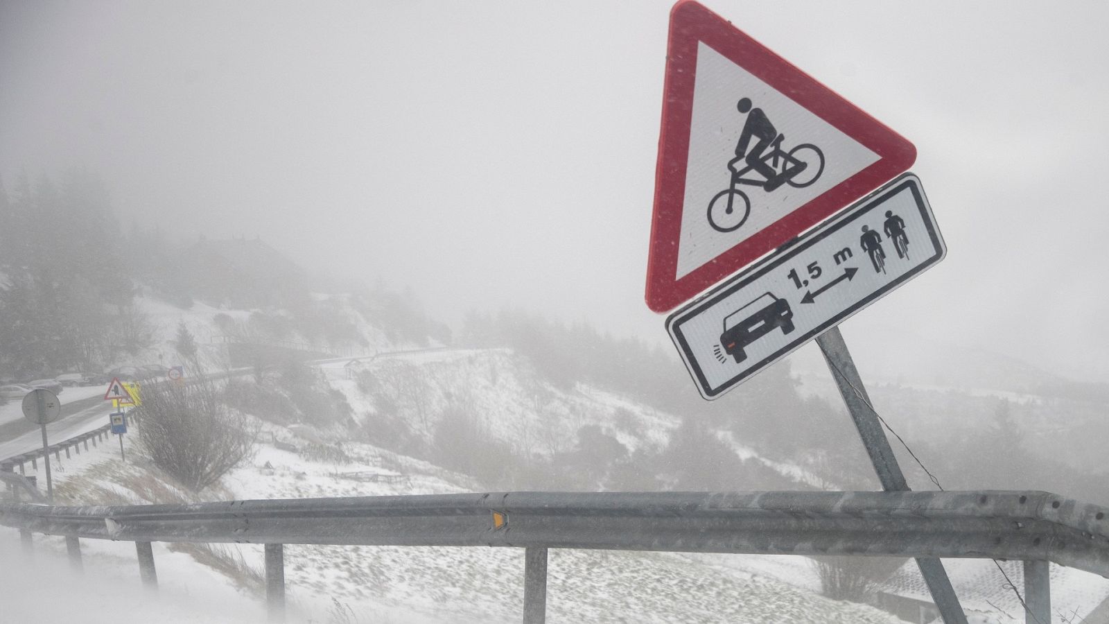 La borrasca Fien pone en alerta a casi toda España