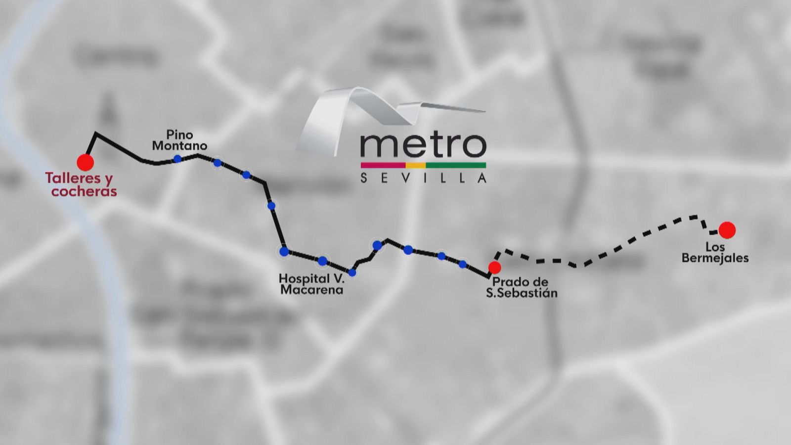Línea 3 del Metro de Sevilla - Ver ahora