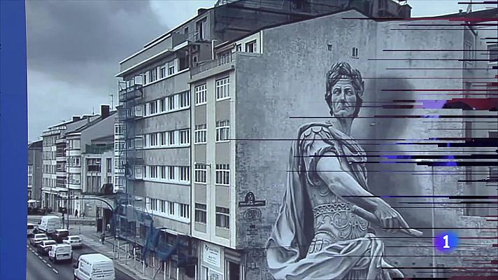 Telediario 1 - España es la favorita en el ranking mundial de murales, que ya ganó el año pasado