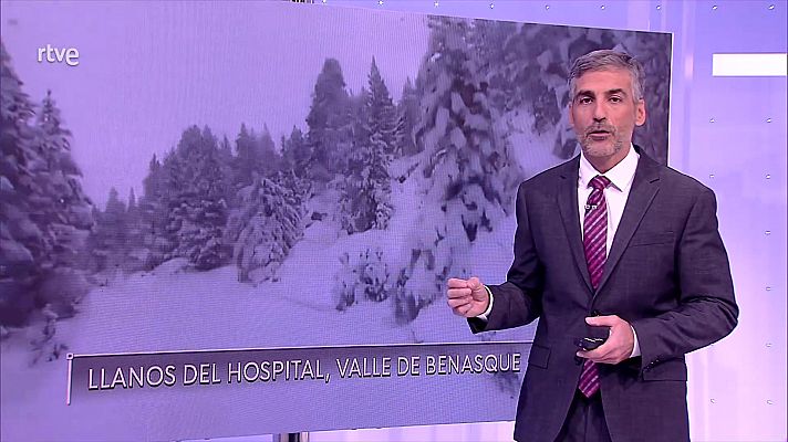 El tiempo - Precipitaciones generalizadas y persistentes en el Cantábrico, Galicia y entorno de la cordillera Cantábrica occidental