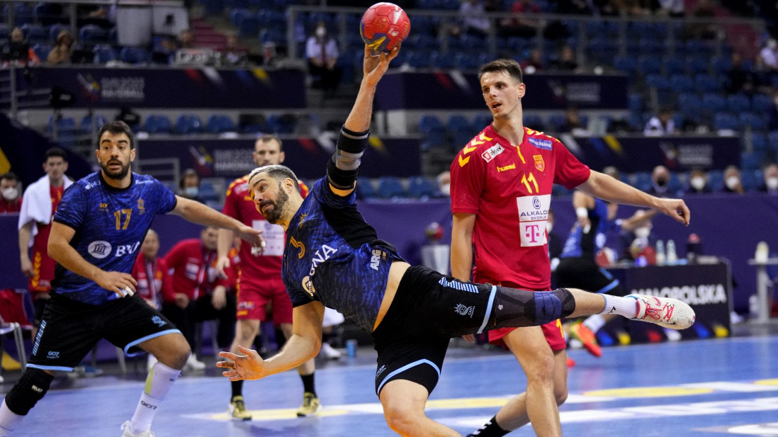 Balonmano Campeonato del Mundo Masculino Macedonia Argentina
