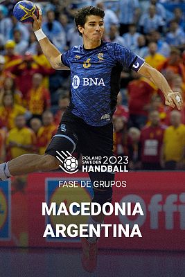 Mundiales de Balonmano - Campeonato del Mundo Masculino: Macedonia - Argentina