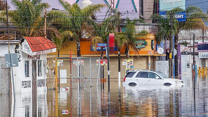 Telediario 1 - Las inundaciones en California dejan 20 muertos tras nueve tormentas