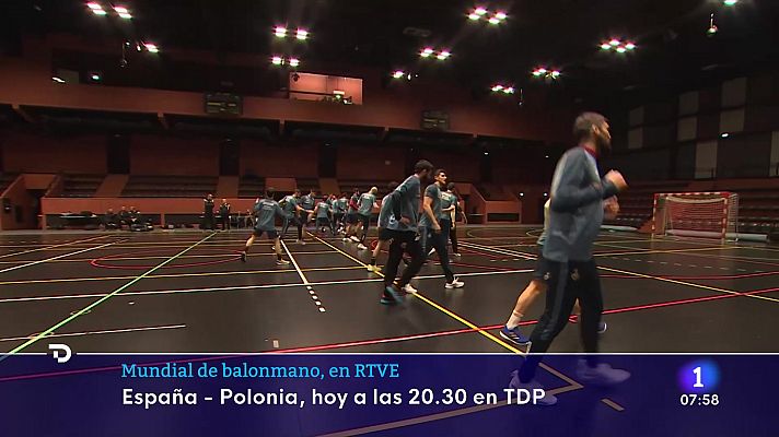 Telediario Matinal - Los Hispanos quieren buscar los cuartos en detrimento d ela anfitriona Polonia