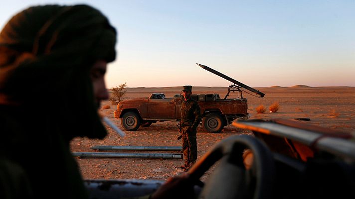 Los jóvenes saharauis se ofrecen voluntarios para luchar en la guerra con Marruecos