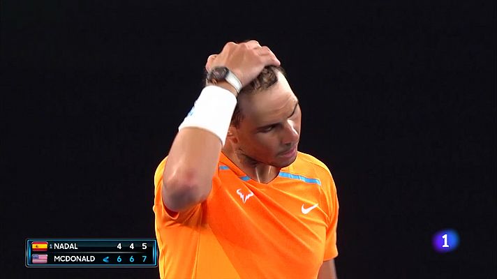 Nadal se muestra "triste, cansado y decepcionado" tras caer en Australia       