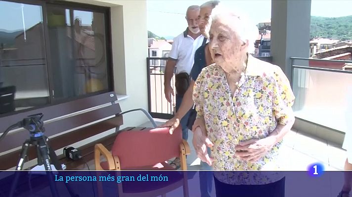 L'Informatiu - Una catalana es converteix en la dona més gran del món amb 115 anys