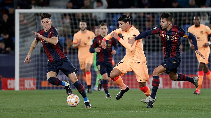 Copa del Rey | Levante UD - Atlético de Madrid. Resumen y goles -- Ver ahora