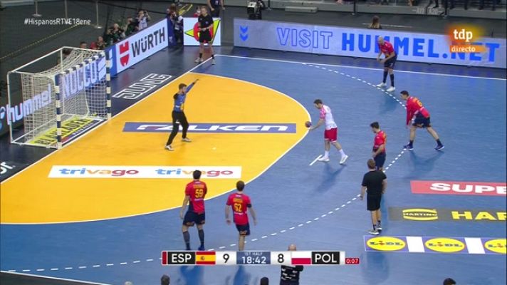 Mundiales de Balonmano - El show de Gonzalo Pérez de Vargas: 3 siete metros parados en momentos clave