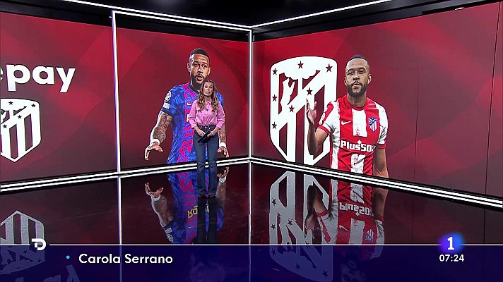 Telediario Matinal - El fichaje de Depay por el Atlético es cuestión de horas