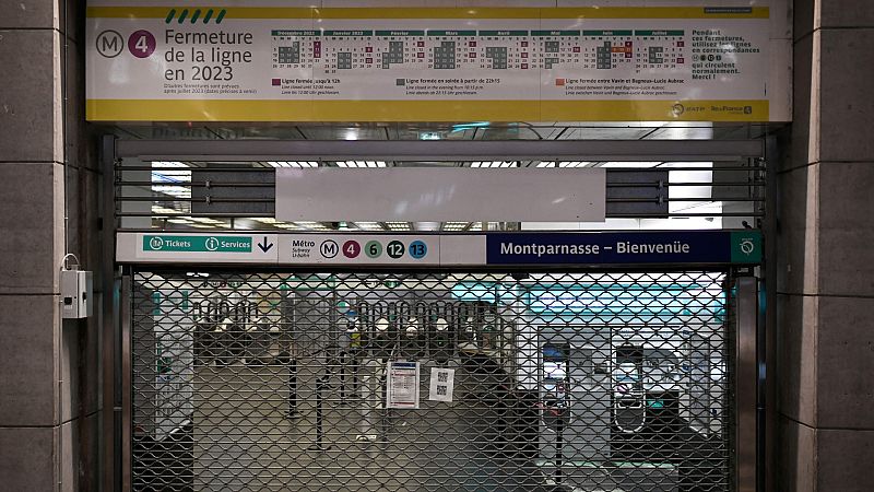 Francia vive su primera gran jornada de protesta por la propuesta de reforma de las pensiones de Macron - Ver ahora