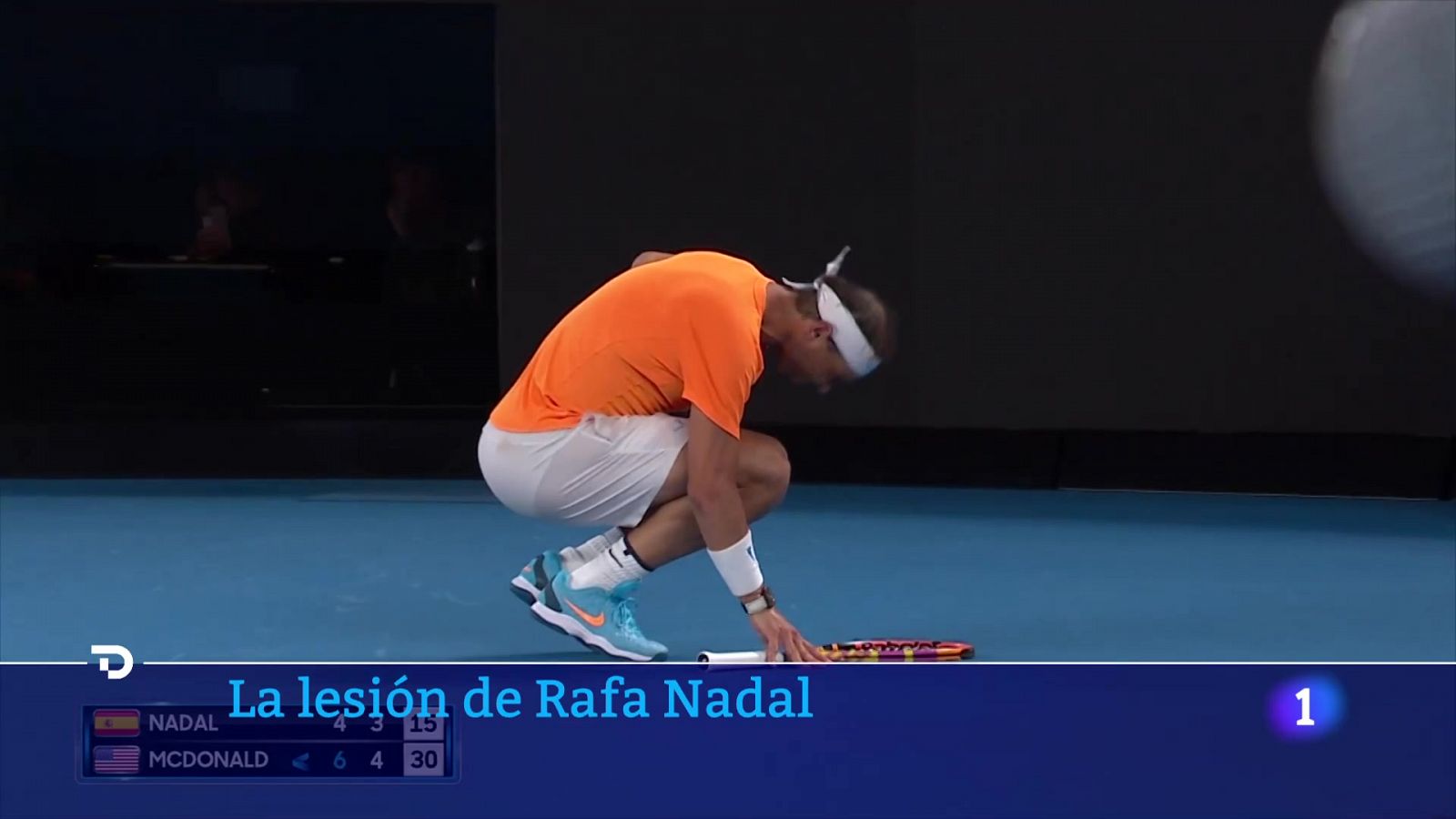 Nadal, baja de 6 a 8 semanas por una lesión en el psoas ilíaco | Ver