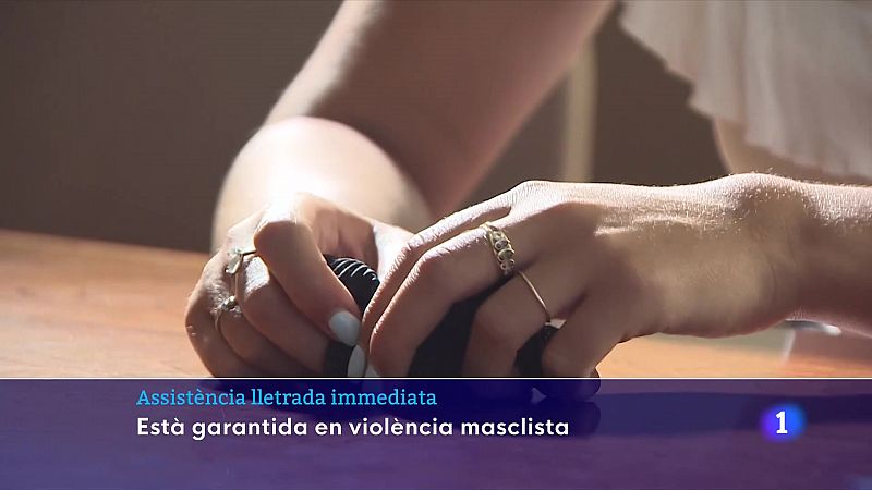 3 de cada 4 dones que posen una denúncia per violència masclista reben assistència d'un advocat del torn d'ofici