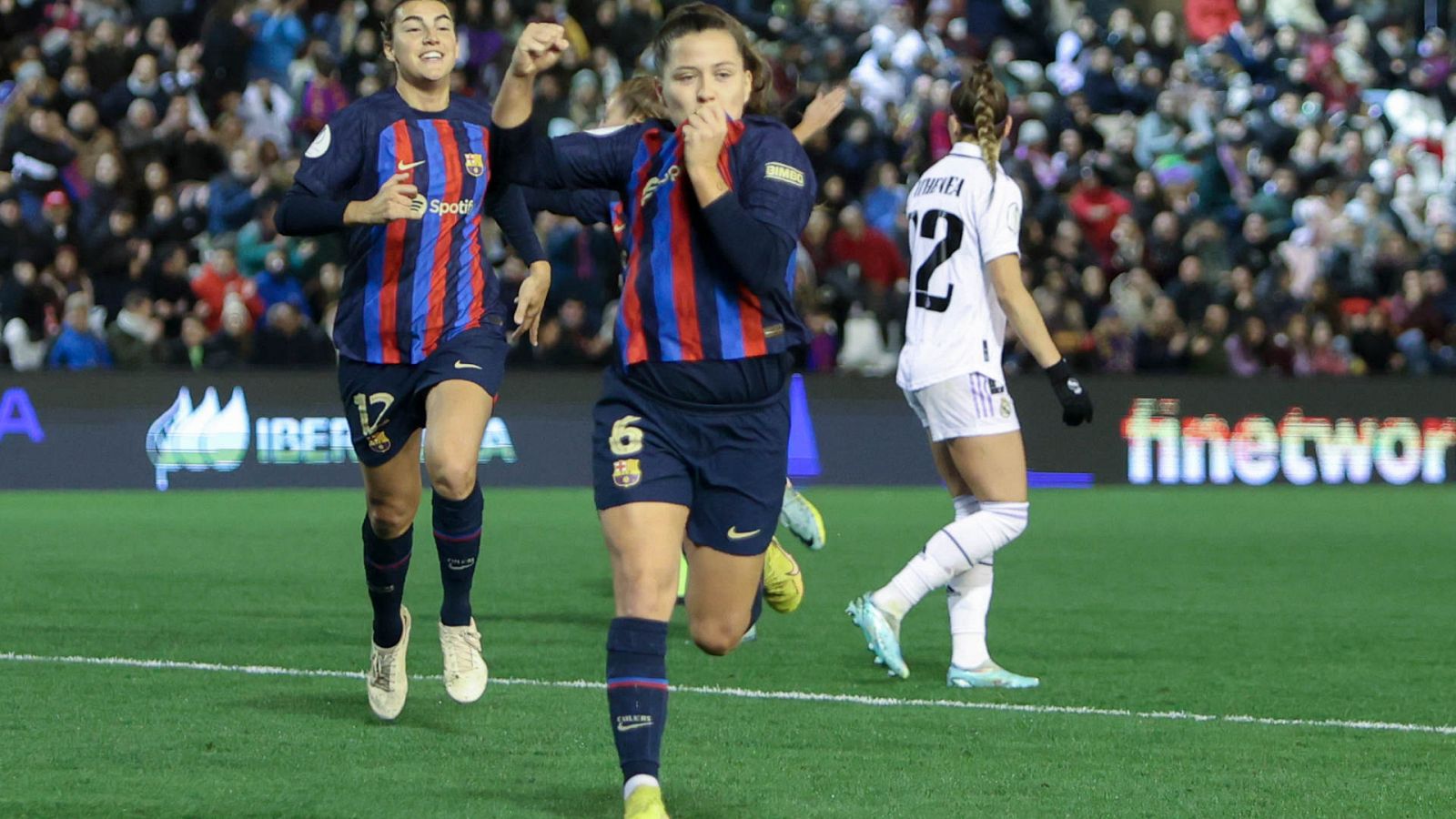 Supercopa femenina. Barcelona - Real Madrid: resumen y goles