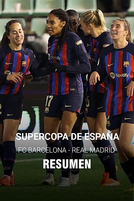 Supercopa femenina. Barcelona - Real Madrid: resumen y goles