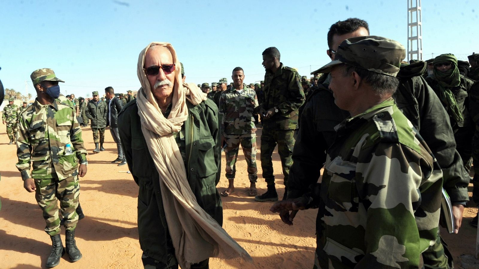 El líder del Polisario, Brahim Gali, considera que la postura del gobierno español sobre el Sáhara Occidental es una "segunda traición" - Ver ahora