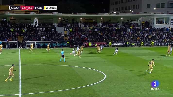 Telediario Matinal - El Barça supera sin problemas al Ceuta y ya está en cuartos de Copa