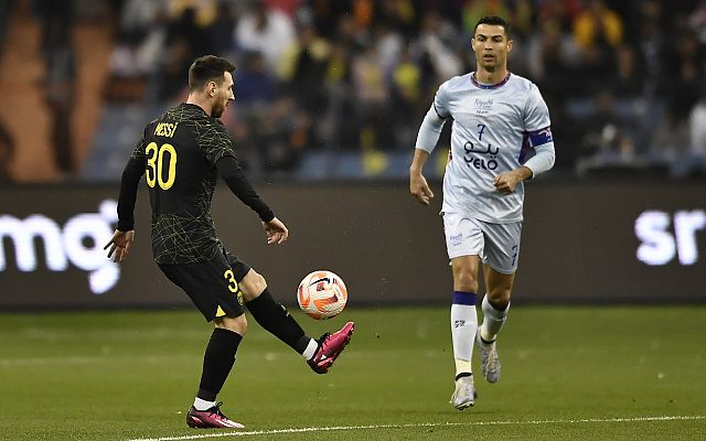 Messi y Cristiano se reencuentran en un amistoso en Riad