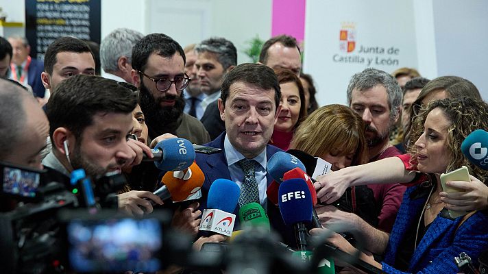 Informativo 24h - Mañueco carga contra Sánchez por crear un "conflicto inexistente" con el aborto: "Pone a los violadores en la calle"