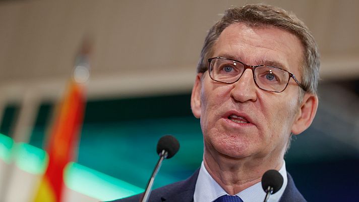 Informativo 24h - Feijóo y Mañueco acusan a Sánchez de crear un "conflicto inexistente" con el aborto: "Pone a los violadores en la calle"