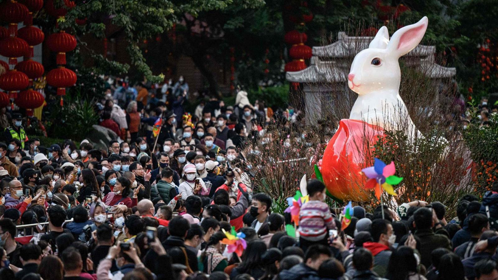 Millones de desplazamientos en China para celebrar el Año Nuevo