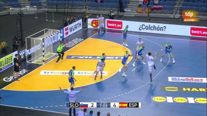 Mundiales de Balonmano - La triple parada de escándalo de Urban Lesjak a España