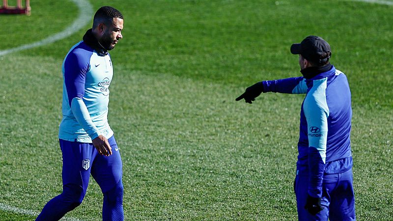 Simeone destaca la "fortaleza física" de Depay, el nuevo refuerzo para el Atlético -- Ver ahora