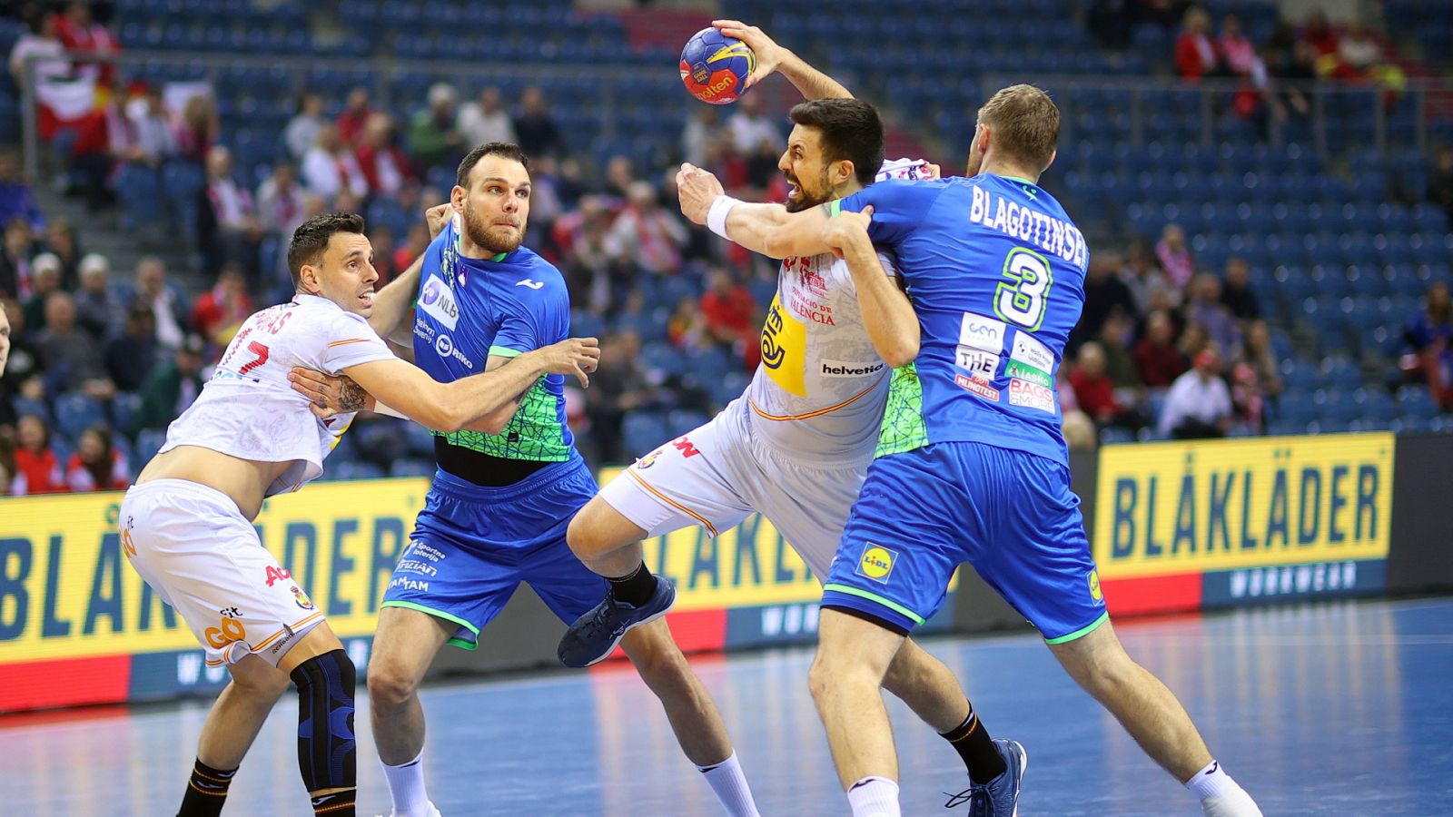 Balonmano - Campeonato del Mundo Masculino. Main Round: Eslovenia - España - RTVE Play