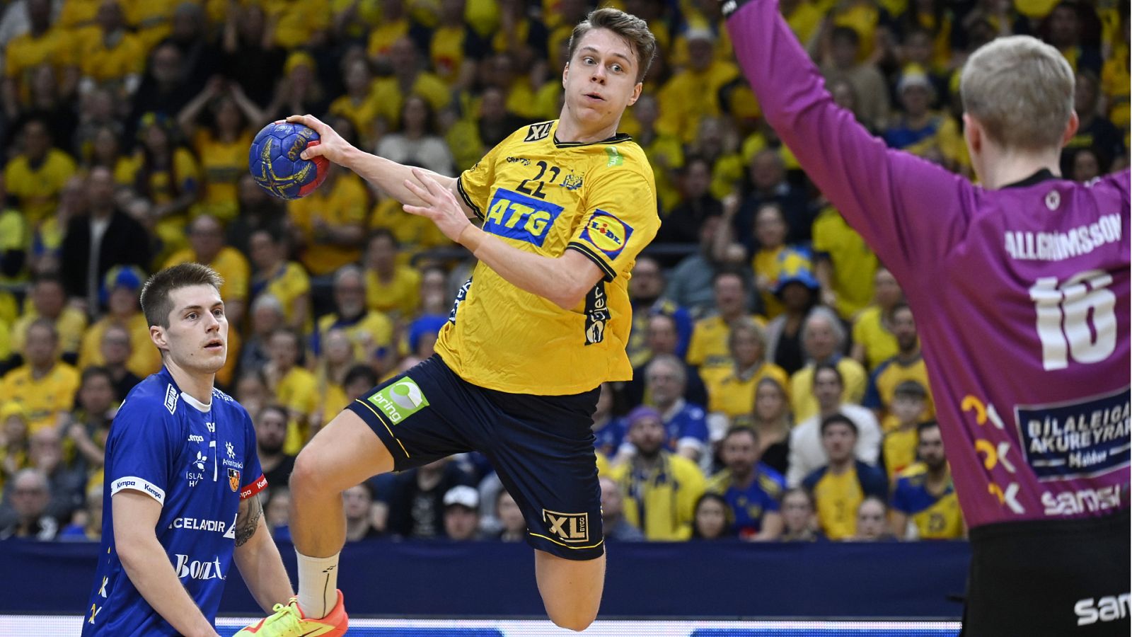 Balonmano Campeonato del Mundo Masculino. Main Round Islandia Suecia