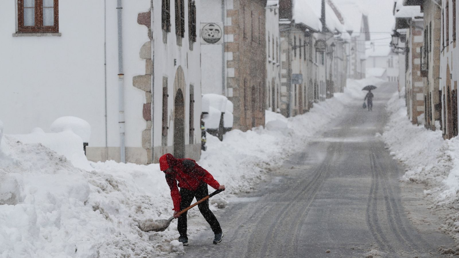 Nevadas en cotas bajas en el nordeste peninsular y en Baleares