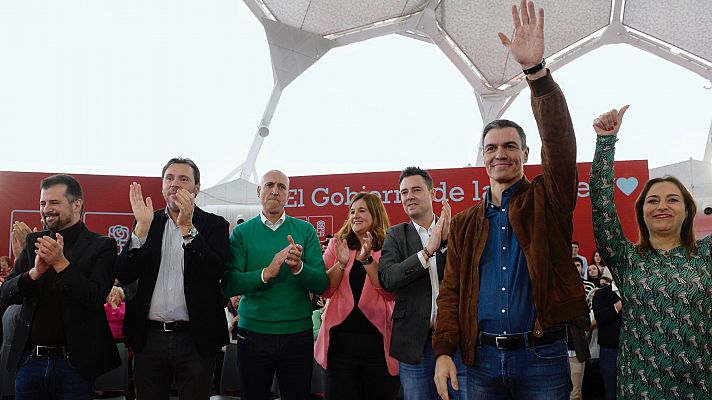 Sánchez: "Los manifestantes defienden una España excluyente"