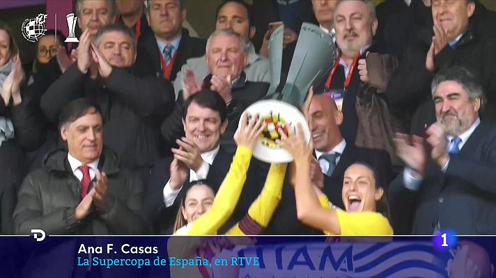 Telediario Fin de Semana - Real Sociedad y Barcelona se juegan el título de la Supercopa femenina