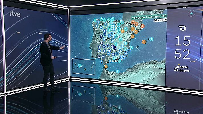 Nevadas en el Valle de Arán y Mallorca