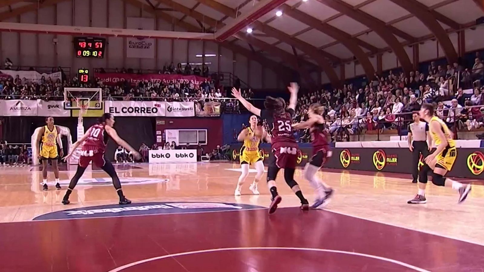 Baloncesto Liga Femenina Endesa Lointek Gernika Spar Girona Rtve Play 1428