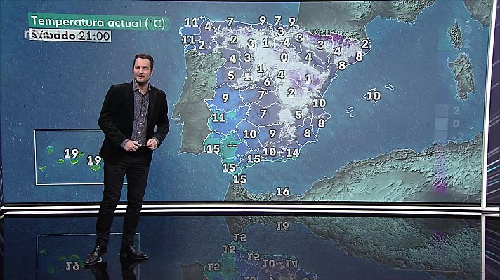 Temperaturas mínimas bajas en Baleares y el nordeste peninsular