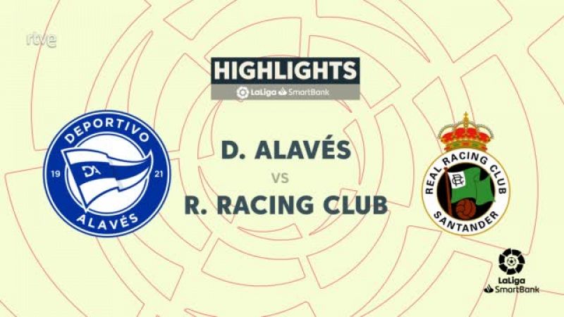 Alavés-Racing: resumen. 24ª jornada de Segunda