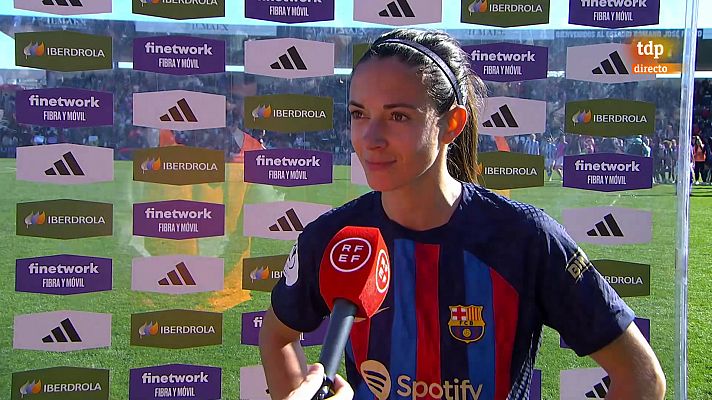 Aitana Bonmatí, MVP de la Supercopa: "Vamos a por todos los títulos"