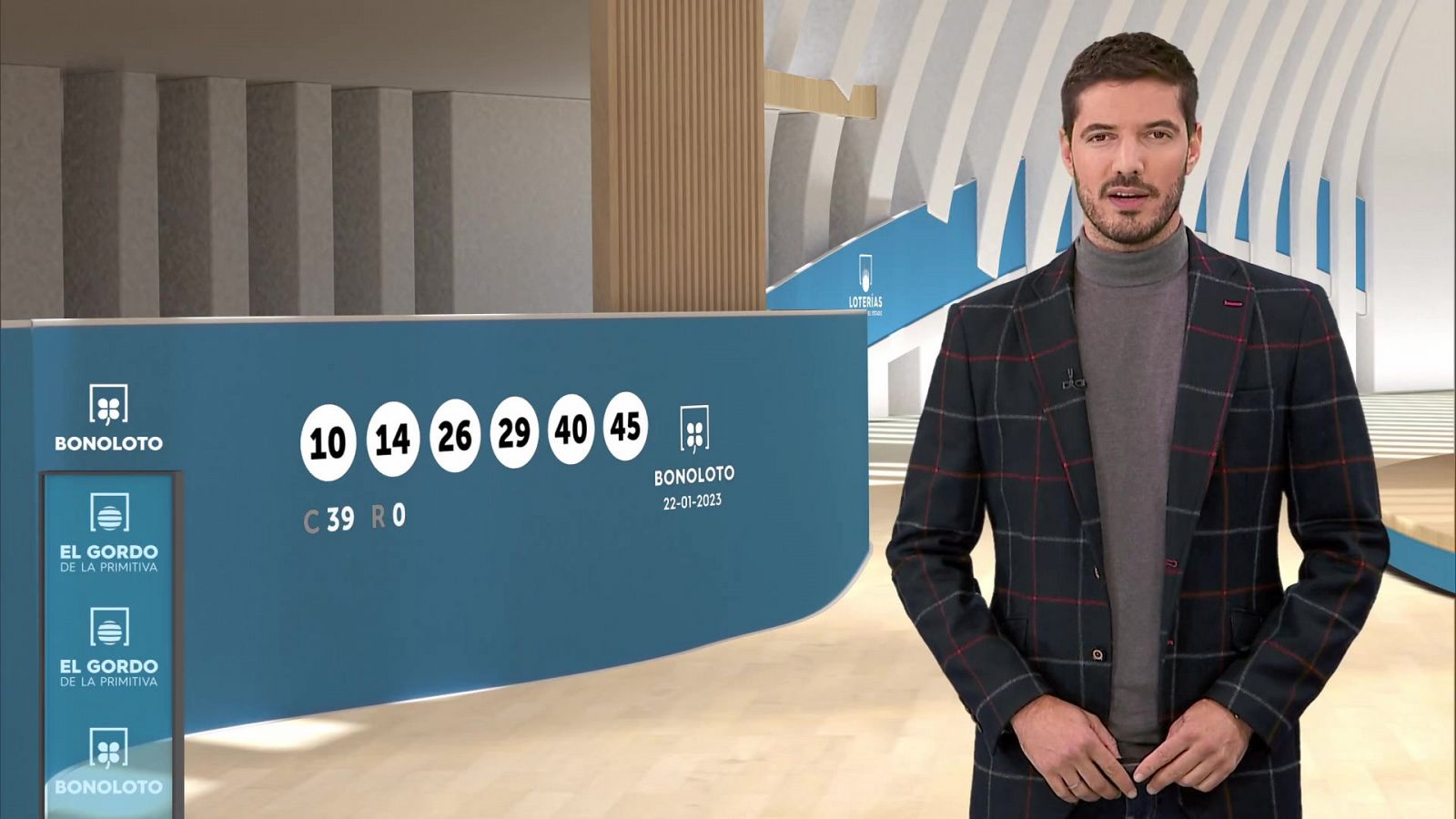 Sorteo Gordo Primitiva 22 enero 2023 Loterías en RTVE.es