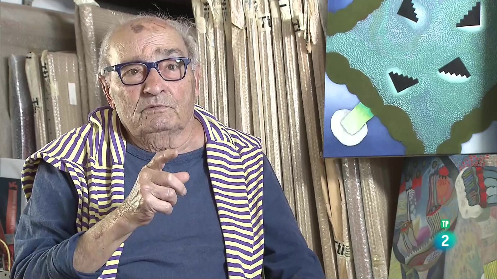 Únics -  El pintor i escenògraf Iago Pericot - Veure ara