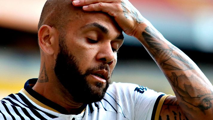 Dani Alves pasa su tercera noche en prisión y es trasladado a Brians 2